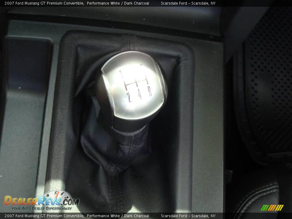 2007 Ford Mustang GT Premium Convertible Performance White / Dark Charcoal Photo #20
