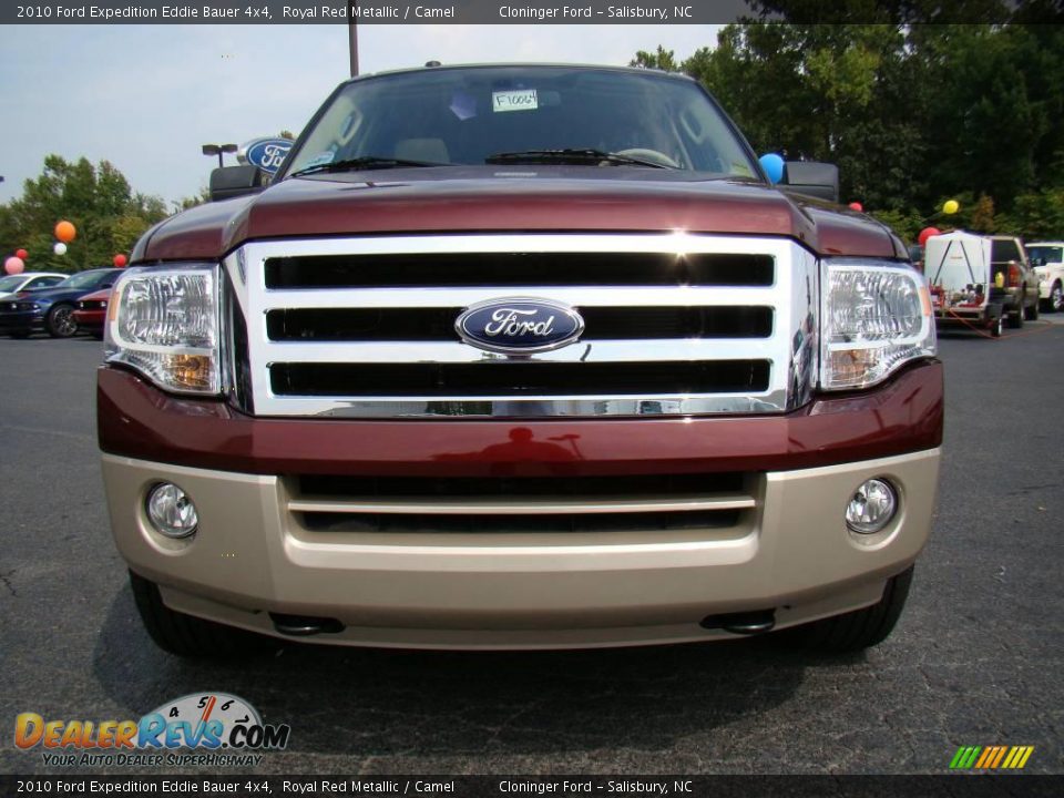 2010 Ford Expedition Eddie Bauer 4x4 Royal Red Metallic / Camel Photo #7