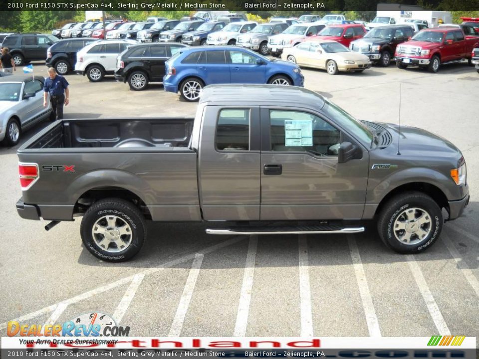 2010 Ford F150 STX SuperCab 4x4 Sterling Grey Metallic / Medium Stone Photo #5