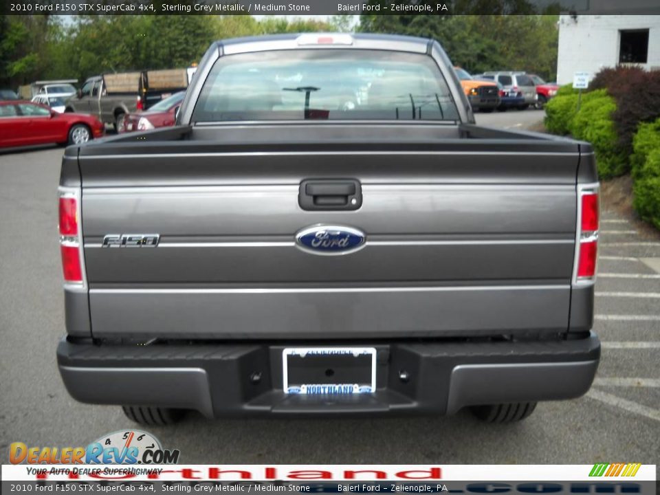 2010 Ford F150 STX SuperCab 4x4 Sterling Grey Metallic / Medium Stone Photo #7
