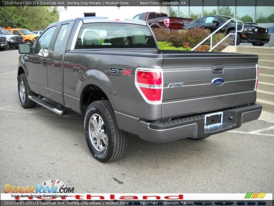2010 Ford F150 STX SuperCab 4x4 Sterling Grey Metallic / Medium Stone Photo #8