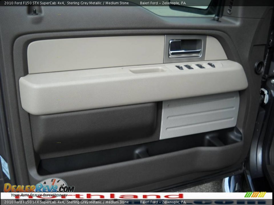 2010 Ford F150 STX SuperCab 4x4 Sterling Grey Metallic / Medium Stone Photo #9