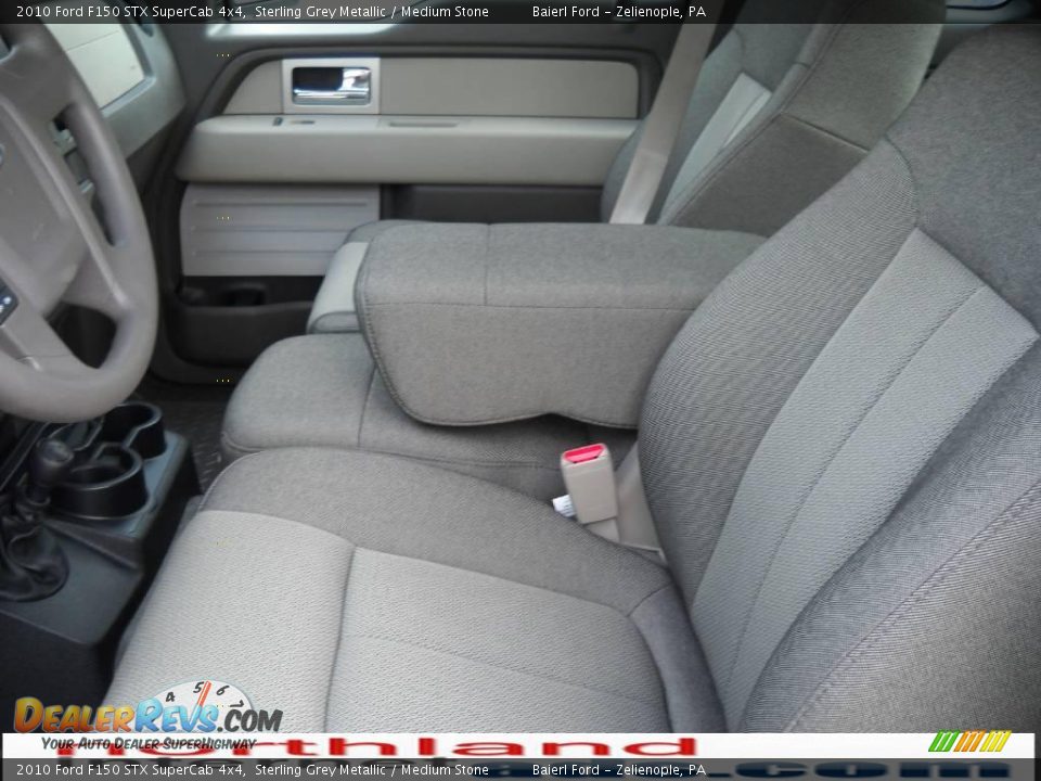 2010 Ford F150 STX SuperCab 4x4 Sterling Grey Metallic / Medium Stone Photo #11