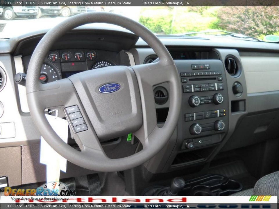 2010 Ford F150 STX SuperCab 4x4 Sterling Grey Metallic / Medium Stone Photo #14