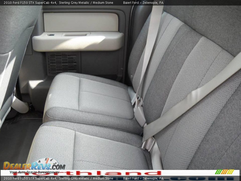 2010 Ford F150 STX SuperCab 4x4 Sterling Grey Metallic / Medium Stone Photo #15