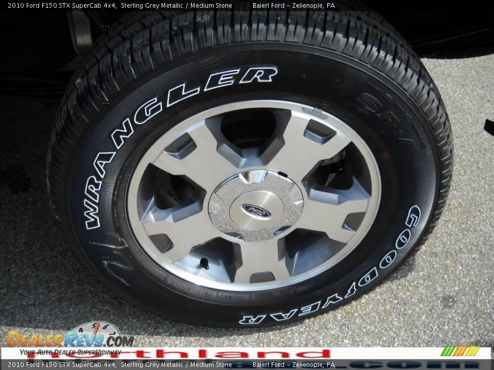 2010 Ford F150 STX SuperCab 4x4 Sterling Grey Metallic / Medium Stone Photo #16
