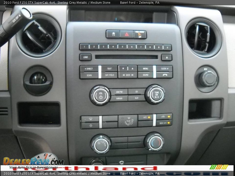 2010 Ford F150 STX SuperCab 4x4 Sterling Grey Metallic / Medium Stone Photo #17