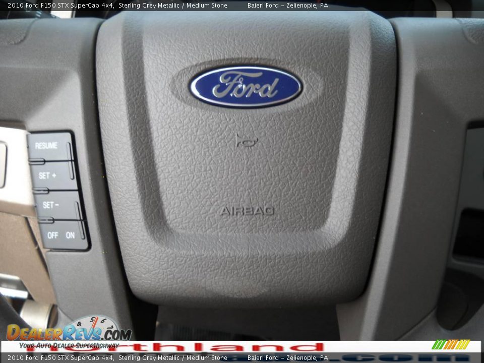 2010 Ford F150 STX SuperCab 4x4 Sterling Grey Metallic / Medium Stone Photo #19