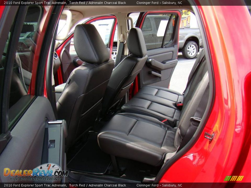 2010 Ford Explorer Sport Trac Adrenalin Torch Red / Adrenalin Charcoal Black Photo #9