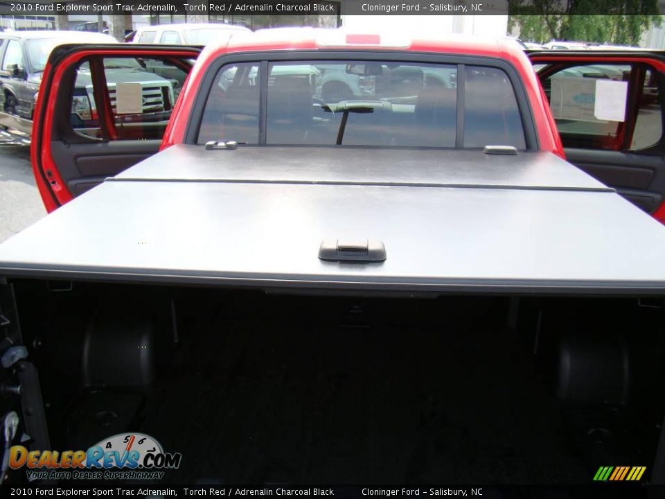 2010 Ford Explorer Sport Trac Adrenalin Torch Red / Adrenalin Charcoal Black Photo #11
