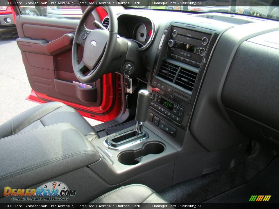 2010 Ford Explorer Sport Trac Adrenalin Torch Red / Adrenalin Charcoal Black Photo #14