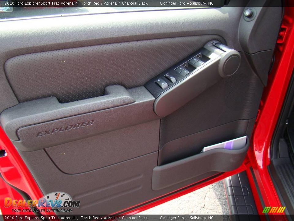 2010 Ford Explorer Sport Trac Adrenalin Torch Red / Adrenalin Charcoal Black Photo #20