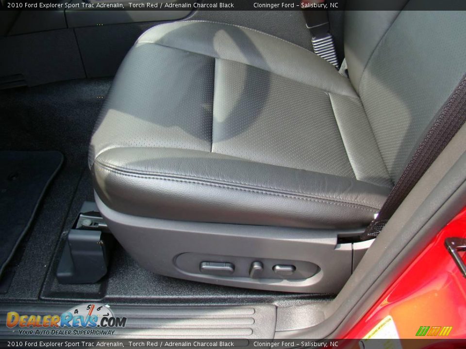 2010 Ford Explorer Sport Trac Adrenalin Torch Red / Adrenalin Charcoal Black Photo #21
