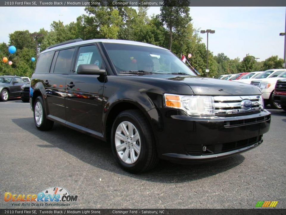2010 Ford Flex SE Tuxedo Black / Medium Light Stone Photo #1