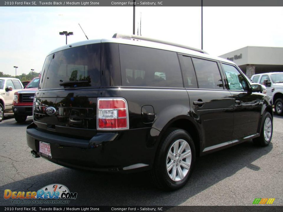 2010 Ford Flex SE Tuxedo Black / Medium Light Stone Photo #3