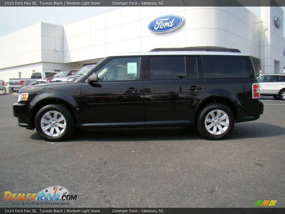 2010 Ford Flex SE Tuxedo Black / Medium Light Stone Photo #5