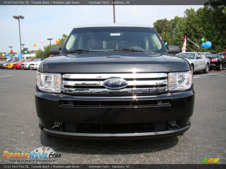 2010 Ford Flex SE Tuxedo Black / Medium Light Stone Photo #7