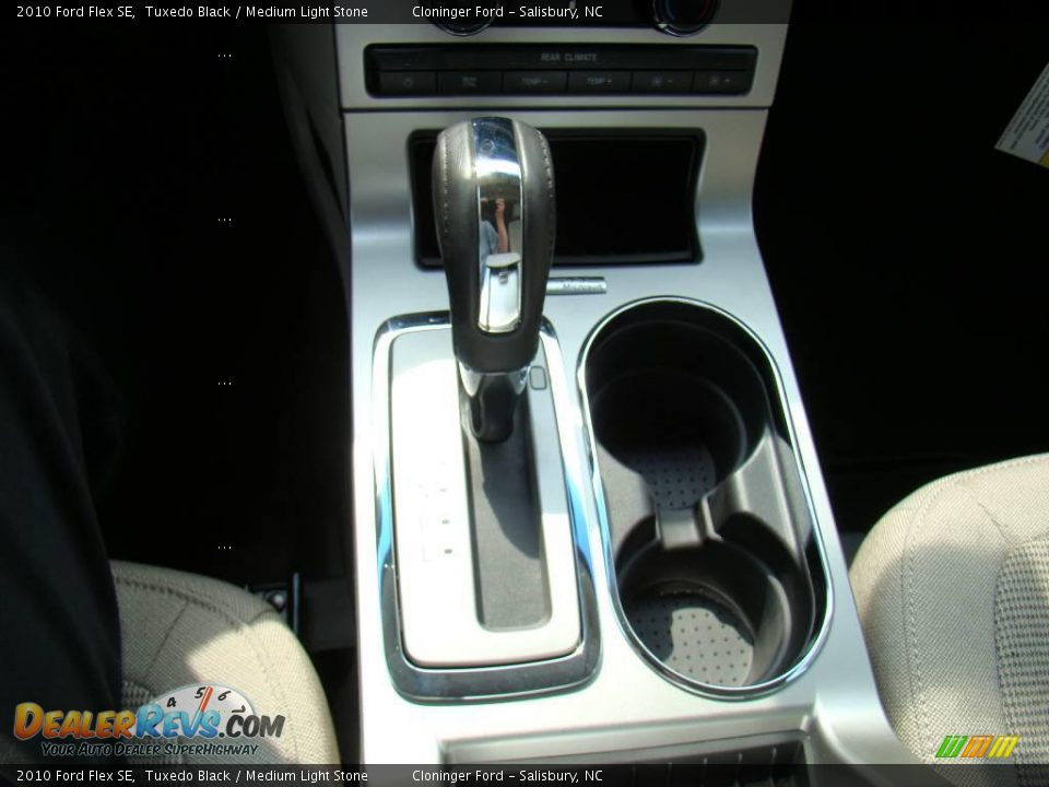 2010 Ford Flex SE Tuxedo Black / Medium Light Stone Photo #26