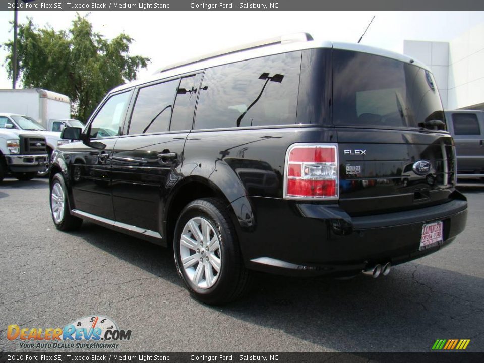 2010 Ford Flex SE Tuxedo Black / Medium Light Stone Photo #29