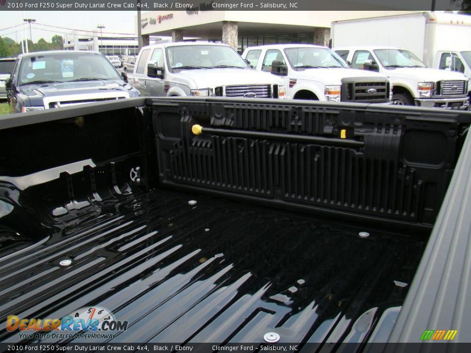 2010 Ford F250 Super Duty Lariat Crew Cab 4x4 Black / Ebony Photo #10