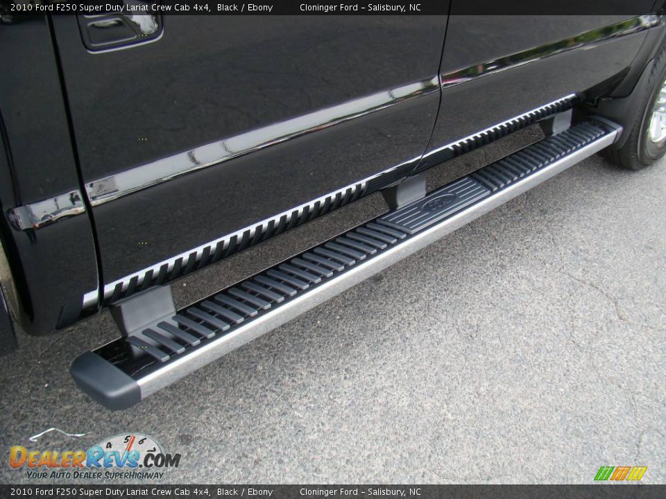 2010 Ford F250 Super Duty Lariat Crew Cab 4x4 Black / Ebony Photo #15