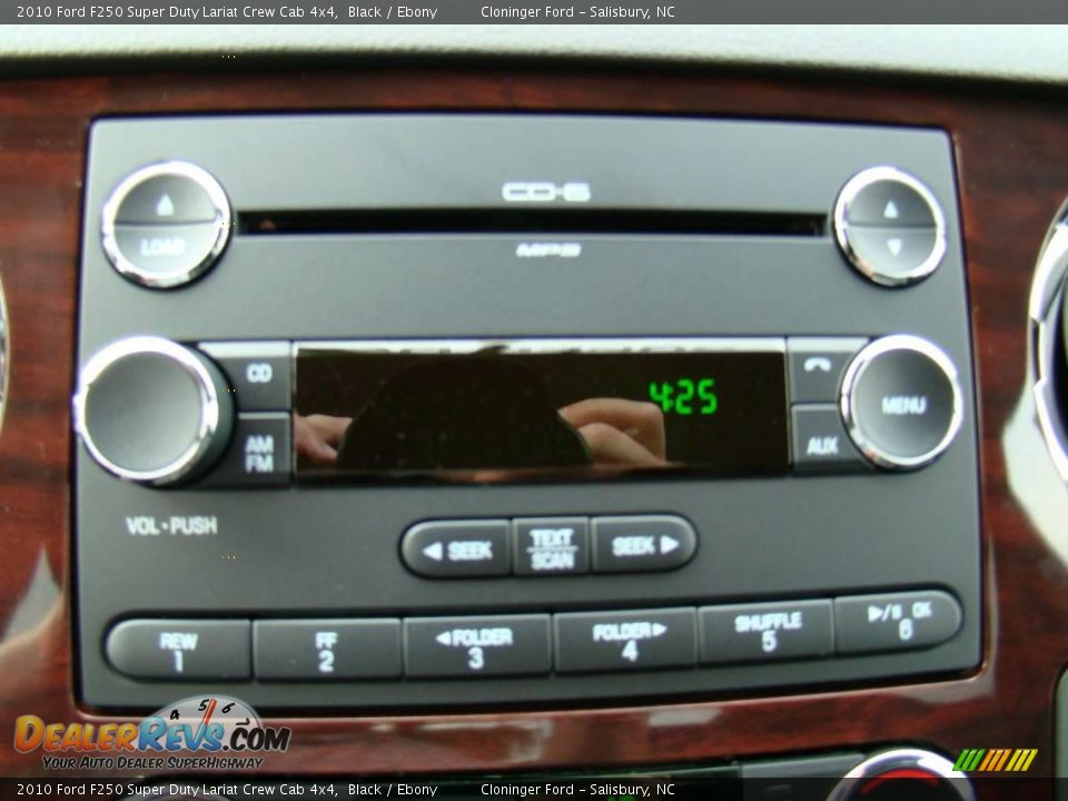 2010 Ford F250 Super Duty Lariat Crew Cab 4x4 Black / Ebony Photo #23