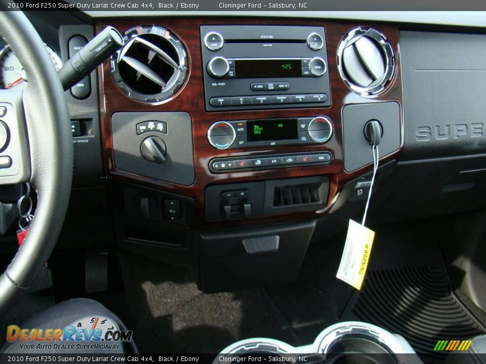 2010 Ford F250 Super Duty Lariat Crew Cab 4x4 Black / Ebony Photo #29