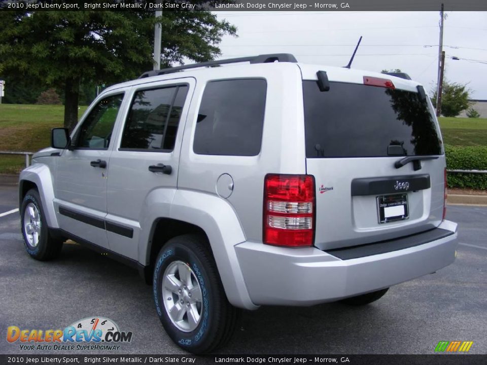 2010 Jeep Liberty Sport Bright Silver Metallic / Dark Slate Gray Photo #2