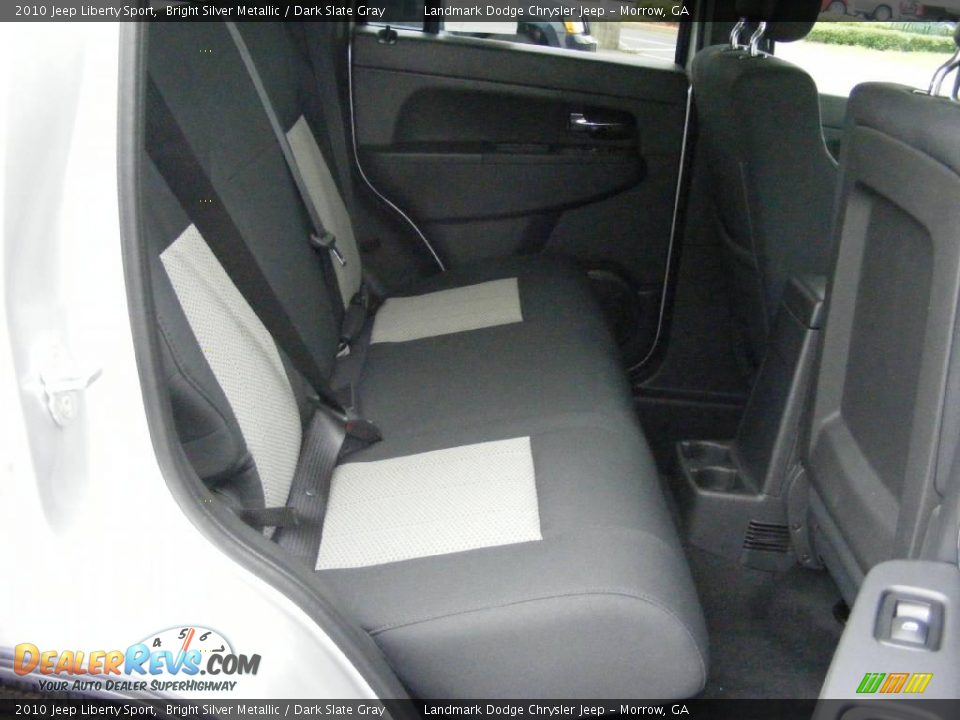 2010 Jeep Liberty Sport Bright Silver Metallic / Dark Slate Gray Photo #9