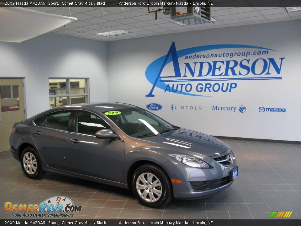 2009 Mazda MAZDA6 i Sport Comet Gray Mica / Black Photo #1