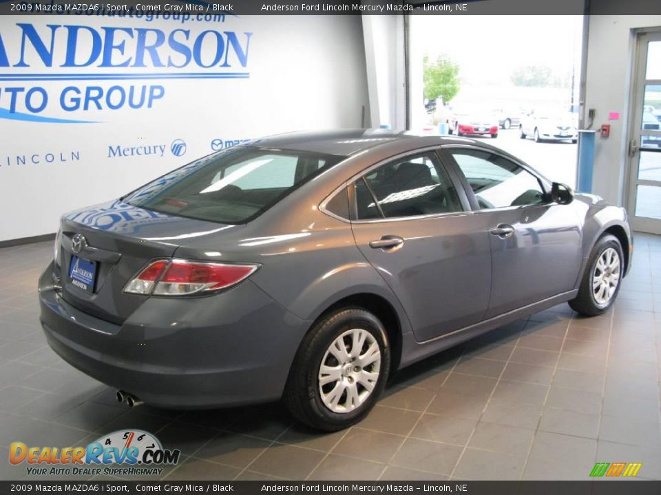 2009 Mazda MAZDA6 i Sport Comet Gray Mica / Black Photo #2