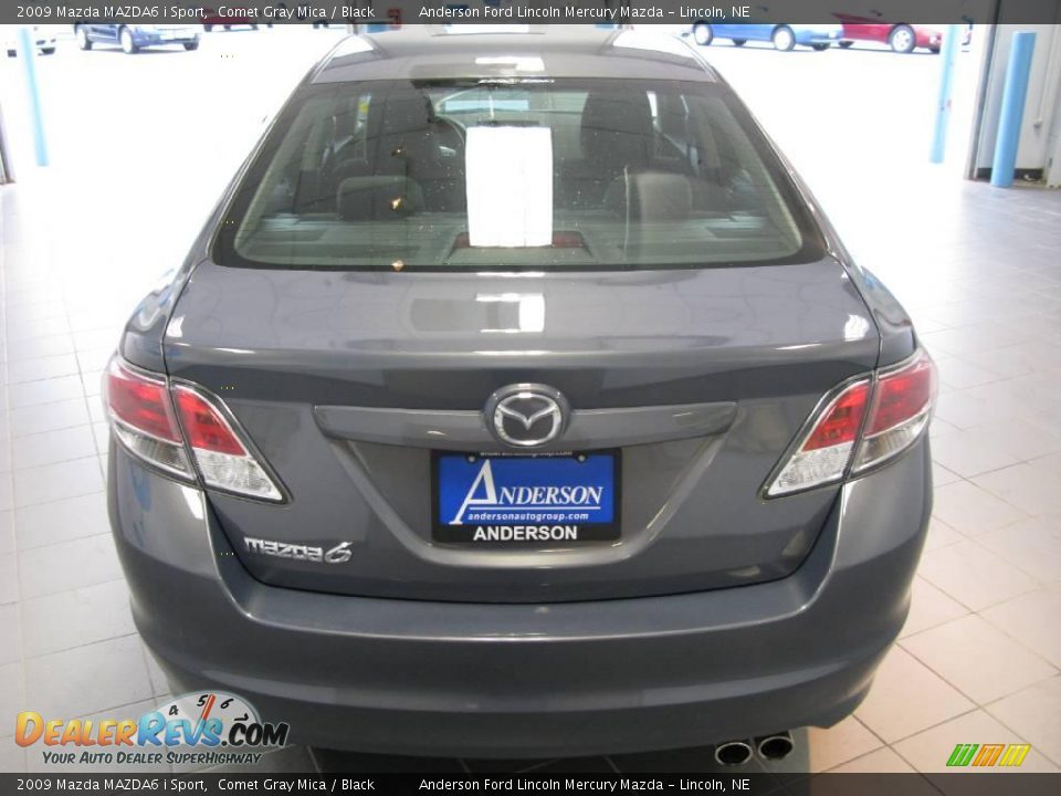 2009 Mazda MAZDA6 i Sport Comet Gray Mica / Black Photo #3