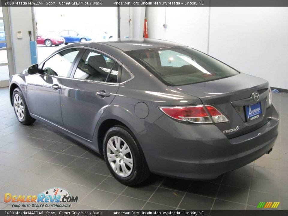 2009 Mazda MAZDA6 i Sport Comet Gray Mica / Black Photo #4