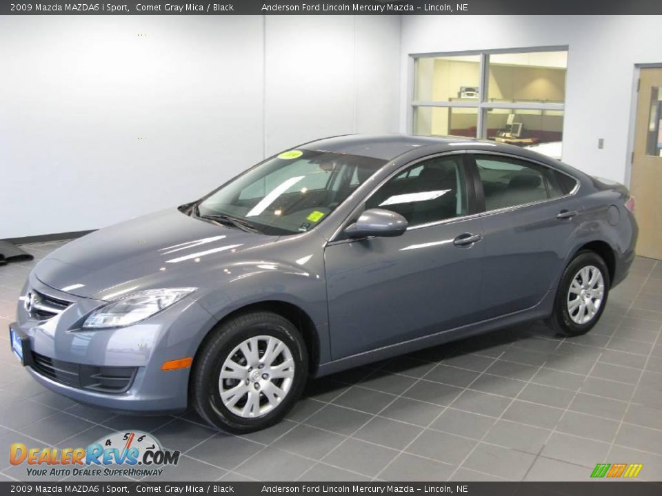 2009 Mazda MAZDA6 i Sport Comet Gray Mica / Black Photo #5