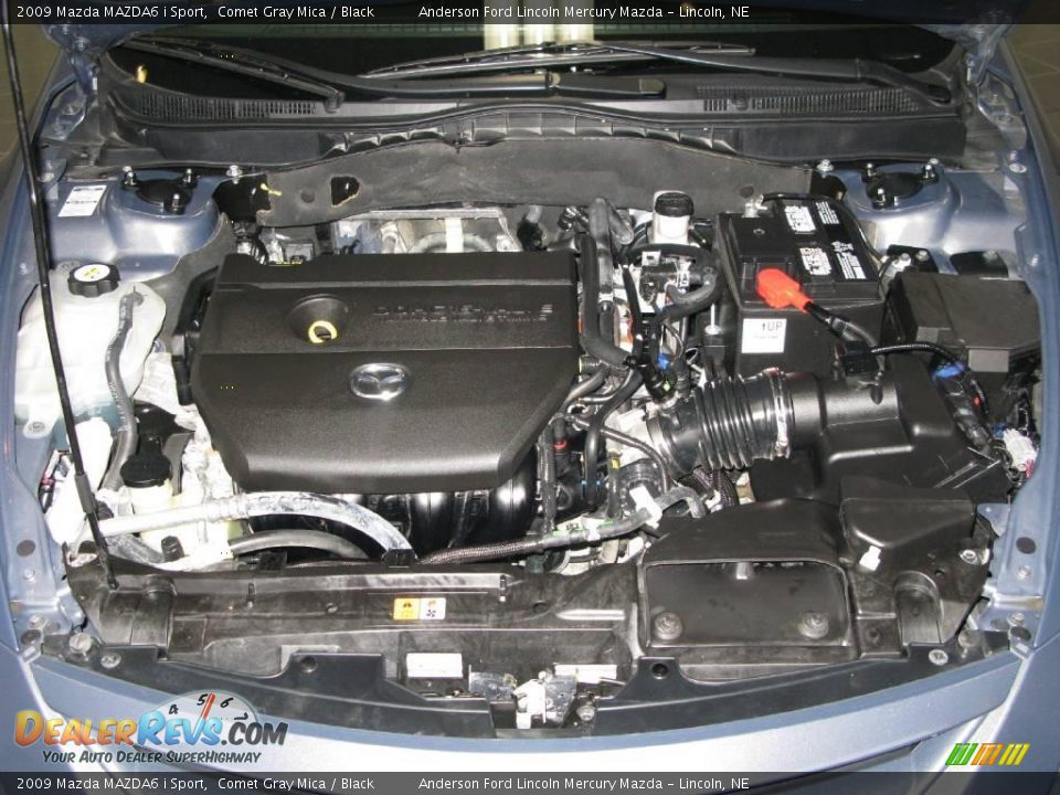 2009 Mazda MAZDA6 i Sport Comet Gray Mica / Black Photo #8