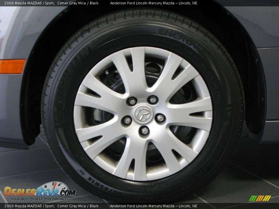 2009 Mazda MAZDA6 i Sport Comet Gray Mica / Black Photo #9