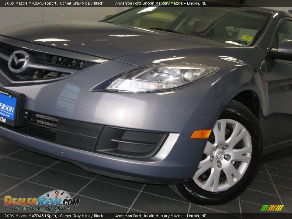 2009 Mazda MAZDA6 i Sport Comet Gray Mica / Black Photo #10