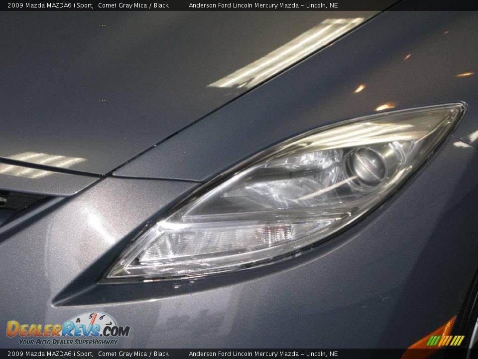 2009 Mazda MAZDA6 i Sport Comet Gray Mica / Black Photo #12