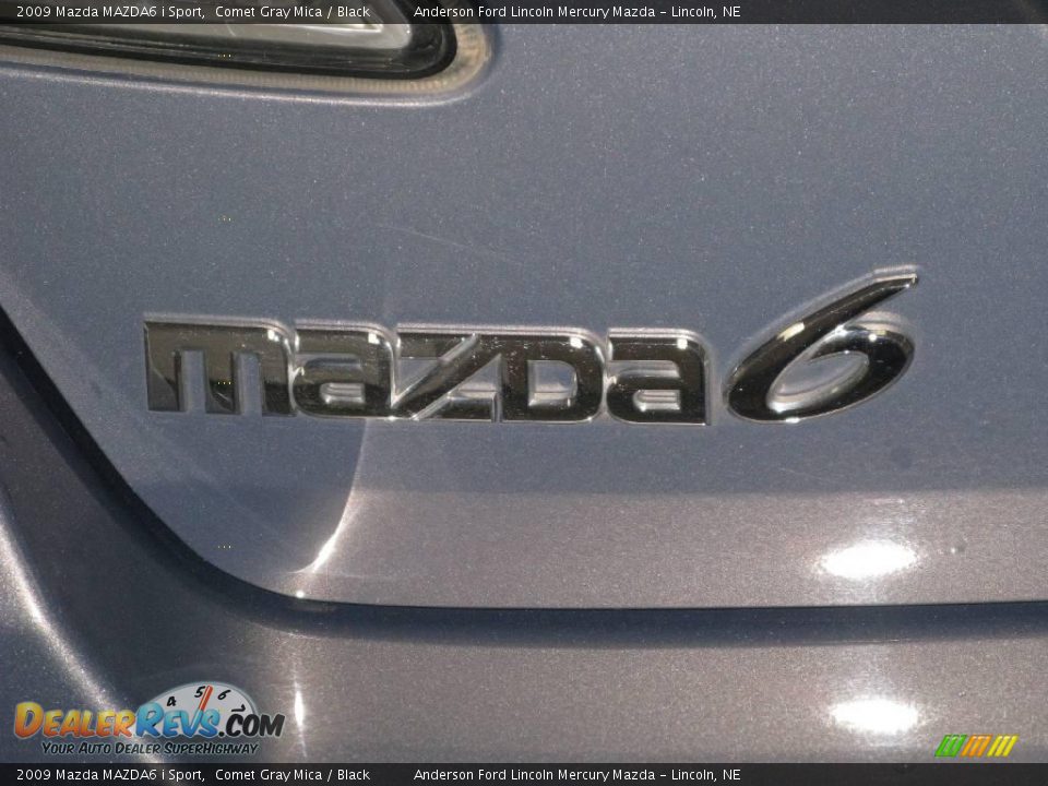 2009 Mazda MAZDA6 i Sport Comet Gray Mica / Black Photo #18