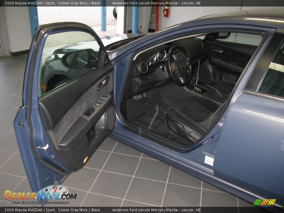 2009 Mazda MAZDA6 i Sport Comet Gray Mica / Black Photo #22