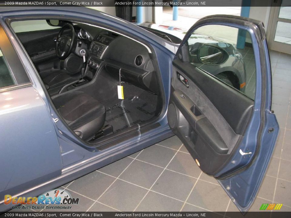 2009 Mazda MAZDA6 i Sport Comet Gray Mica / Black Photo #25