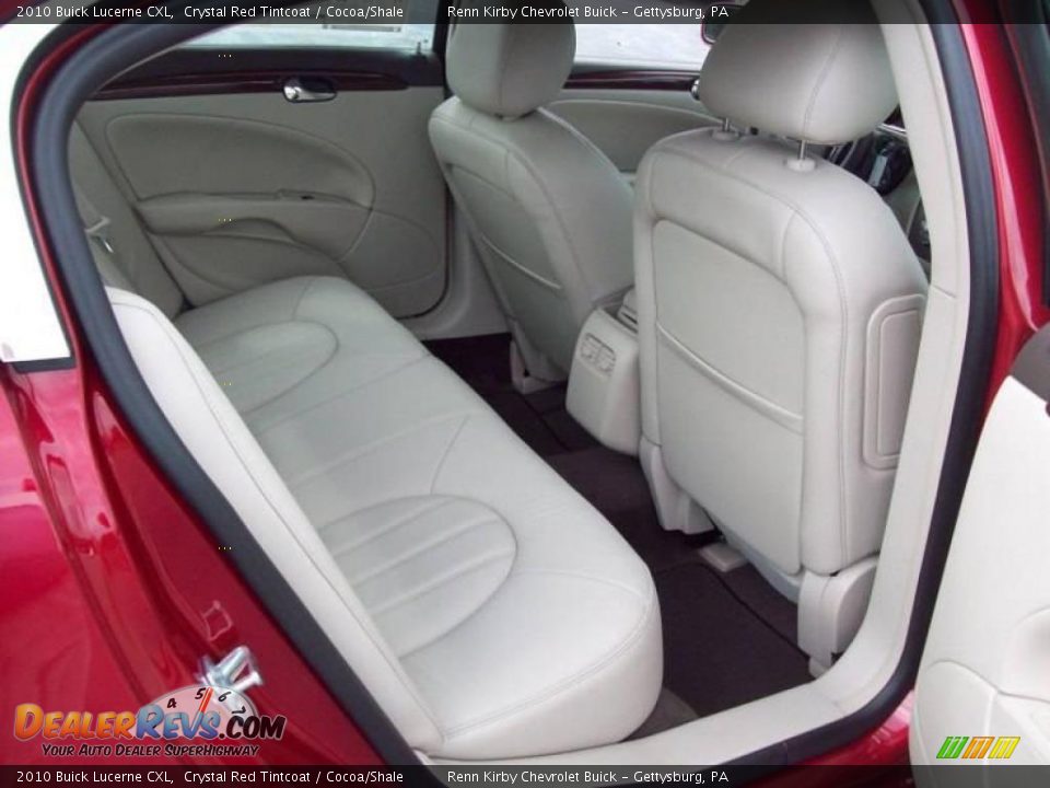 2010 Buick Lucerne CXL Crystal Red Tintcoat / Cocoa/Shale Photo #23