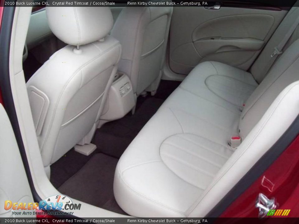 2010 Buick Lucerne CXL Crystal Red Tintcoat / Cocoa/Shale Photo #24