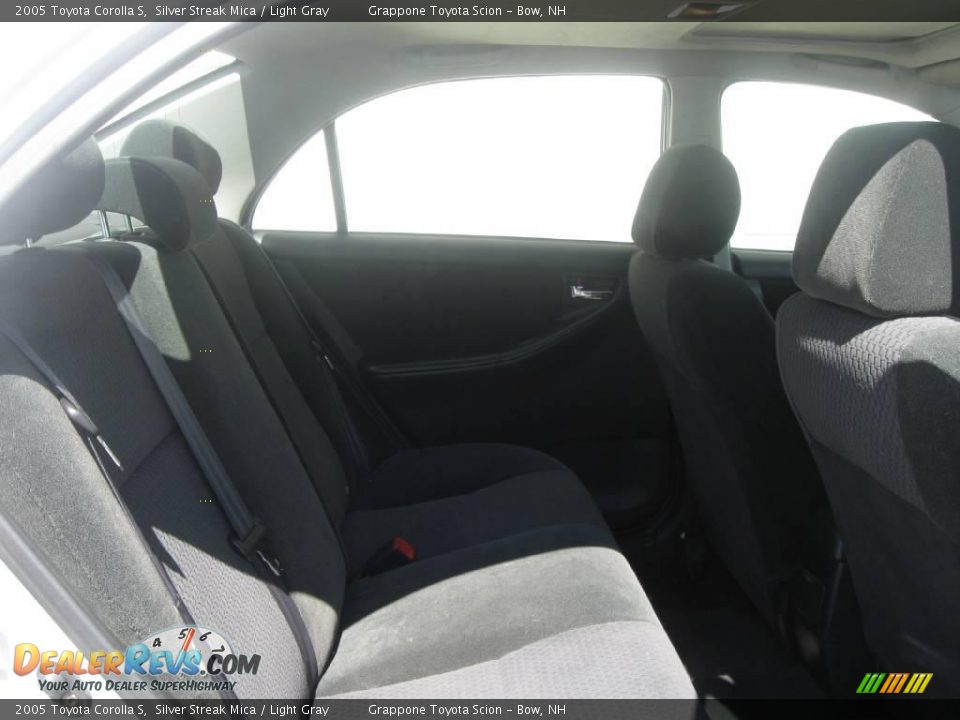 2005 Toyota Corolla S Silver Streak Mica / Light Gray Photo #5