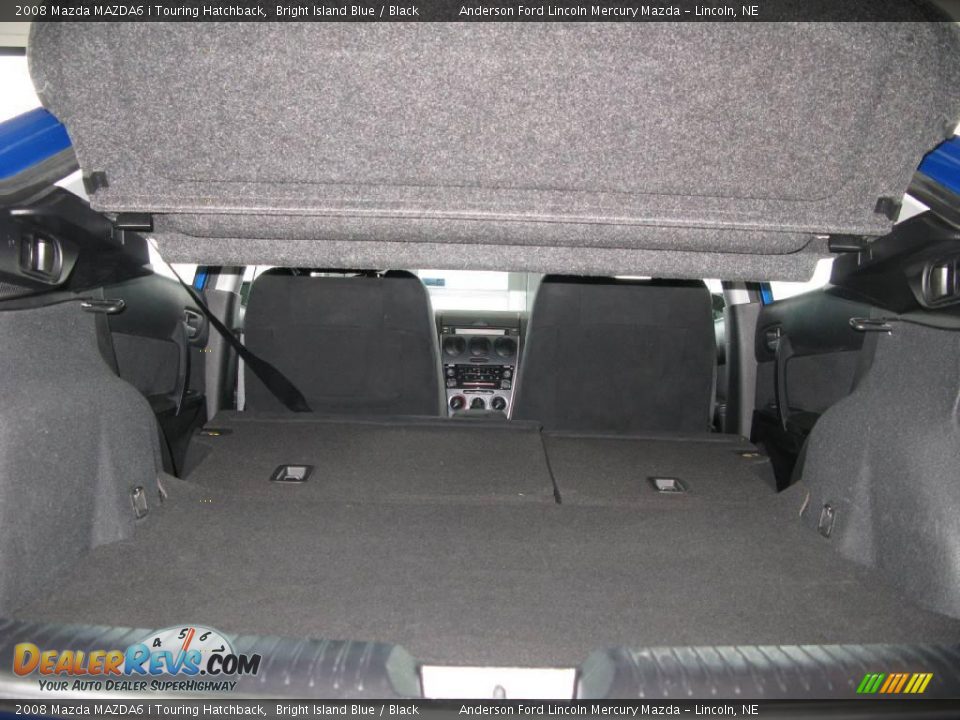 2008 Mazda MAZDA6 i Touring Hatchback Bright Island Blue / Black Photo #27