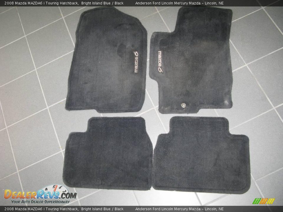 2008 Mazda MAZDA6 i Touring Hatchback Bright Island Blue / Black Photo #28