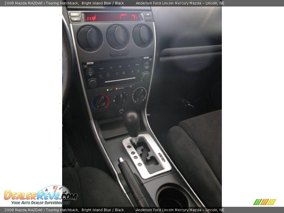 2008 Mazda MAZDA6 i Touring Hatchback Bright Island Blue / Black Photo #31