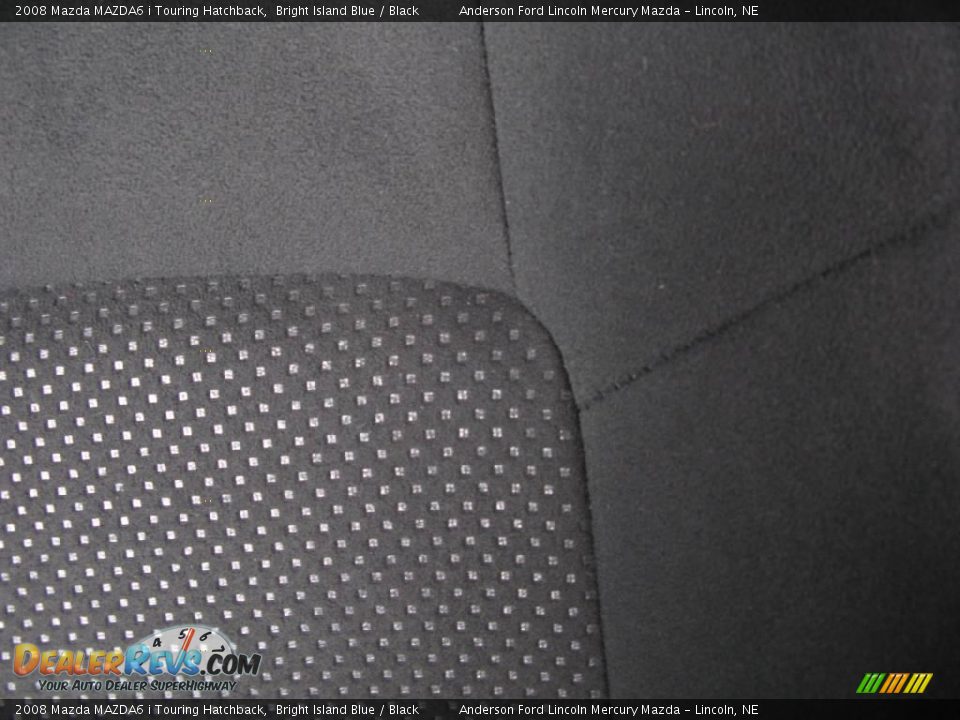 2008 Mazda MAZDA6 i Touring Hatchback Bright Island Blue / Black Photo #33