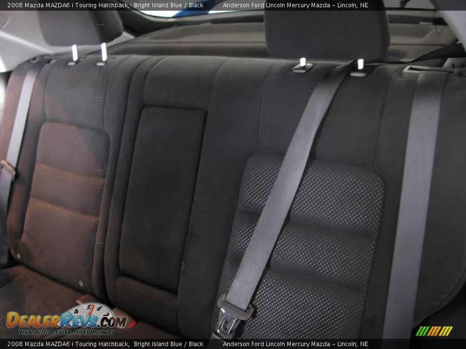 2008 Mazda MAZDA6 i Touring Hatchback Bright Island Blue / Black Photo #34