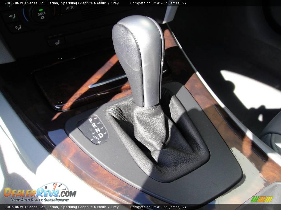 2006 BMW 3 Series 325i Sedan Sparkling Graphite Metallic / Grey Photo #14